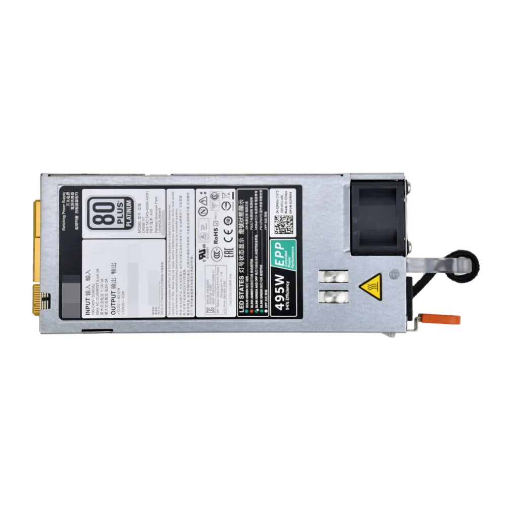 

Для Dell R730/R630/R730XD/T630 495W источник питания 9338D E495E-S1 Psu