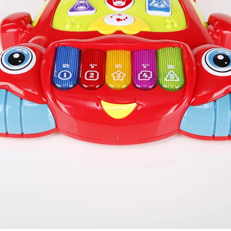 Xmas дети многофункциональная история машина Электронный фортепиано автомобиль ребенок обучающая машина с легкой музыкой Дети Ранние образовательные игрушки