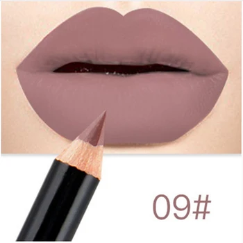 

12 Colors Brand Lip Pencils Matte Lipliner Pencil Waterproof Makeup Lips 2018 Matte Lipstick Lip Liner Pen Smooth Nude Cosmetics