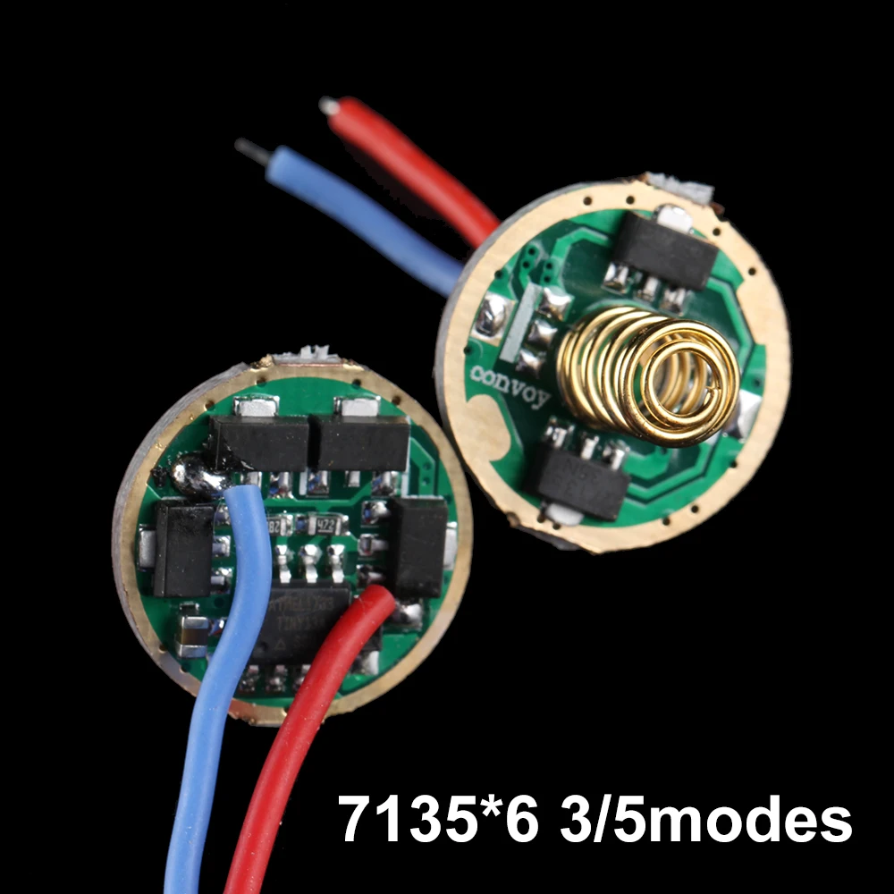 AMC7135 * 6 3/5 режимов фонарик монтажная плата анти реверс|board light|board woodenboard borders | АлиЭкспресс