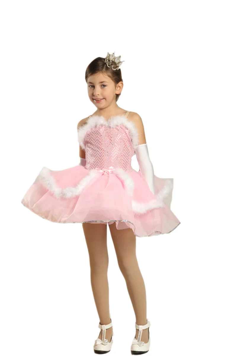 Специальное предложение; Новые Детские платья для Штаны для девочек с рождественским изображением танцевальный костюм Одежда для сцены 208pw