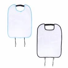 Car Auto Care Seat Back Protector Case Cover for Children Baby Kids Kick Mat Mud Clean Plastic Transparent Clear Anti-kick Pad