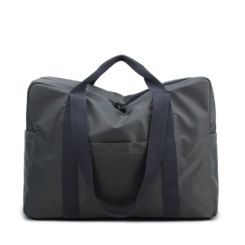 Непромокаемая оксфордская дорожная сумка женская сумка для багажа спортивная сумка повседневные дорожные сумки большой емкости сумка для выходных женская сумка через плечо Bag48 - Цвет: Темно-серый
