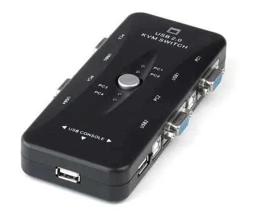 Kvm 4 порта. 4 port usb kvm switch.. usb kvm switch.