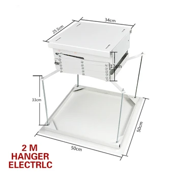 

1 m 1.5 m 2 m lifting intelligent control electric projector bracket suspension lifting electric projector bracket