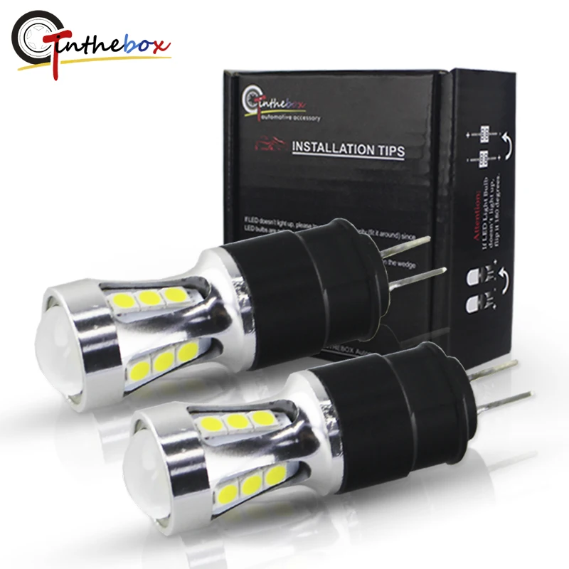Gtinthebox hp24w led без неисправности белый 6000K drl светильник G4 18smd 3030 18w 12V для peugeot citroen
