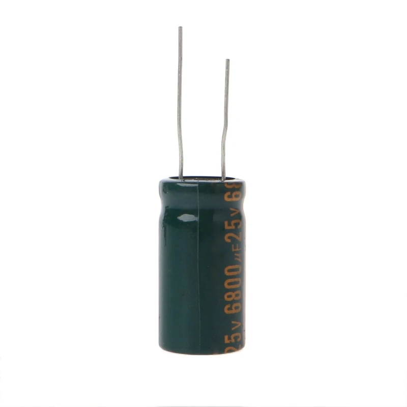 25V 6800uF Capacitance Electrolytic Radial Capacitor High Frequency Low ESR | Электроника