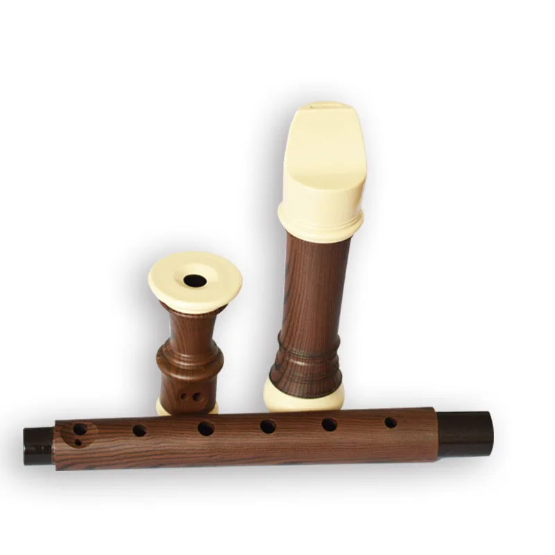 Сопрано рекордер флейта Дерево 8 отверстий высокий шаг C Немецкий стиль профессиональные деревянные духовые инструменты Начинающий рекордер отличный подарок