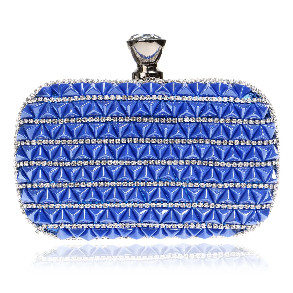 

Women's Evening Clutch with Shining Rhinestone, Evening Bags for Party, Chain Bag