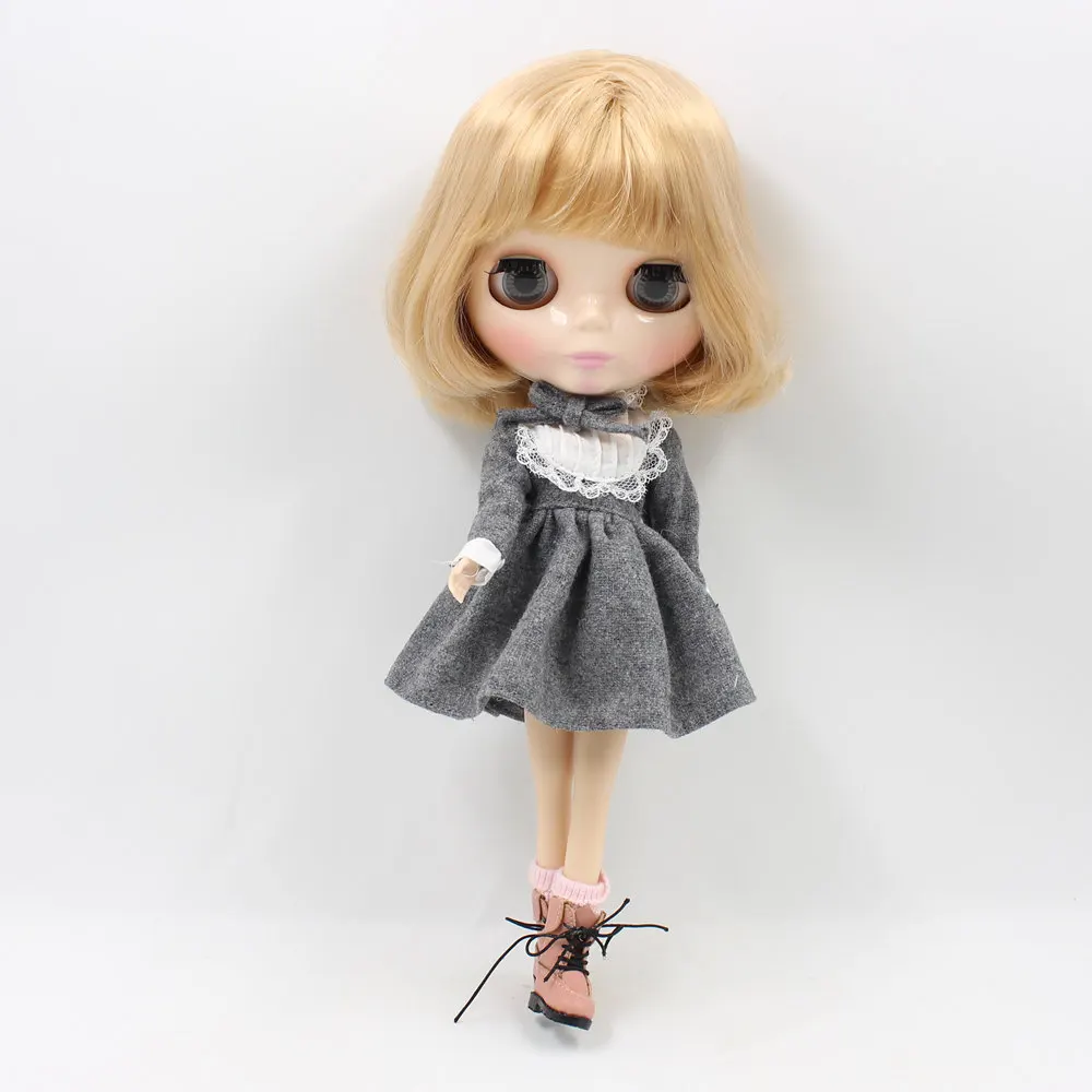 Blyth doll clothes to long sleeves кружевная Униформа без обуви подходит для 1/6 30 см ледяная