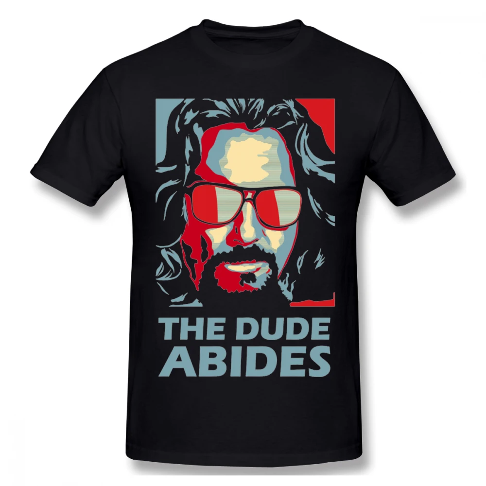 The Dude Abides T-shirt Jeff Bridges 80's Classic Big Lebowski Hoodie Sweatshirt 