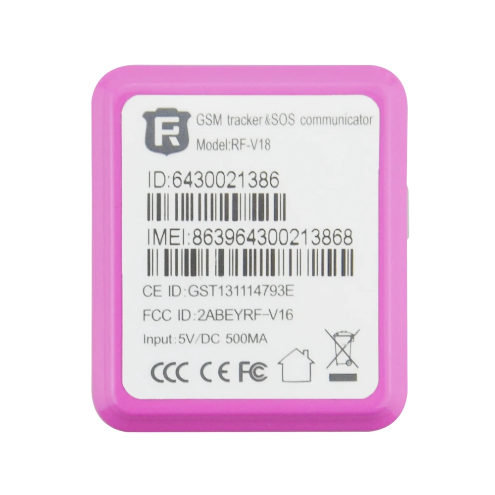 RF V18 глобальный мини GSM трекер локатор lbs для питомца ребенка студента детей Rastreador