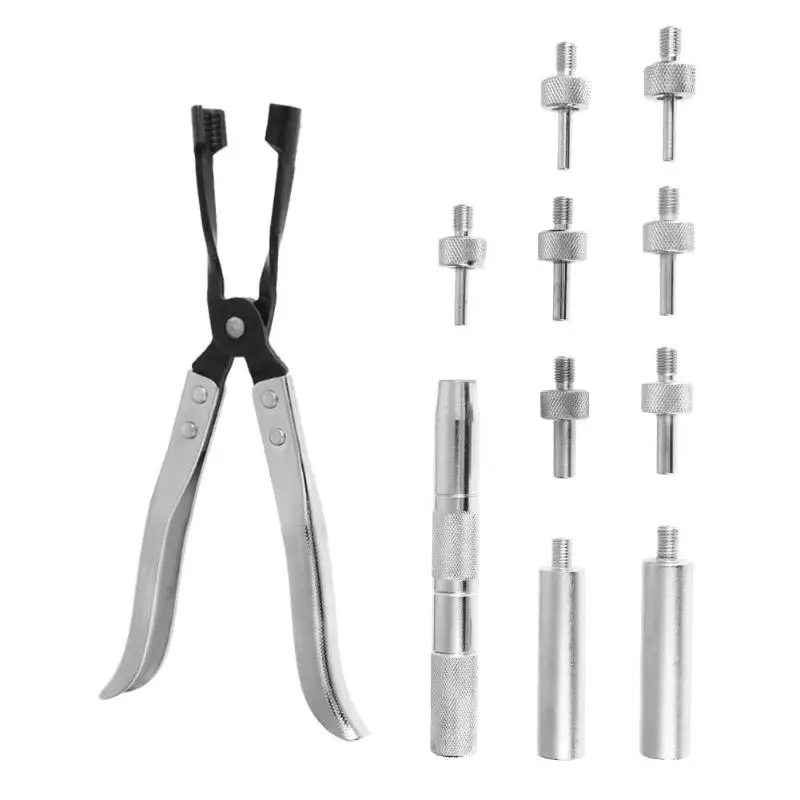 

1 Set Disassembly Assembly Valve Oil Seal Replacement Pliers Clamp Sleeve Set High Quality Car Repair Tool Car Garage Kit New