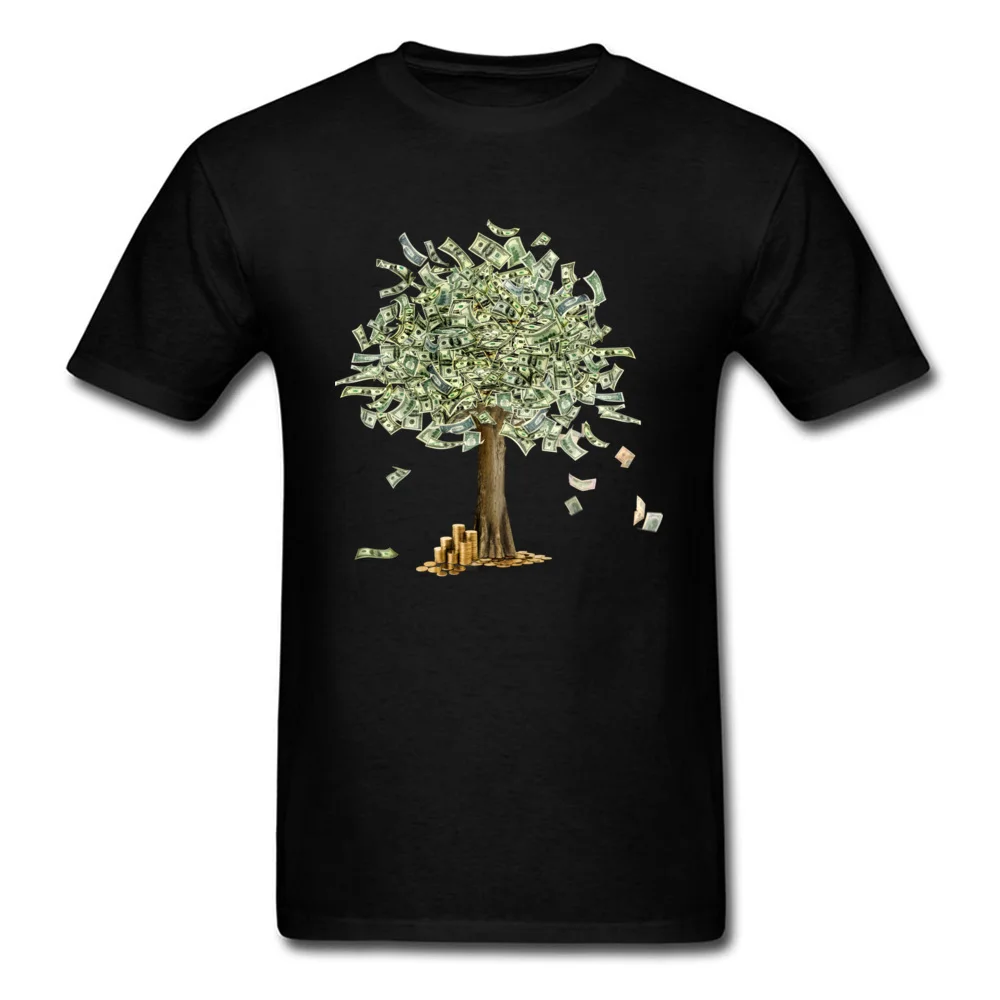 Топы И Футболки для студентов новые брендовые футболки с принтом Money Grow on trees