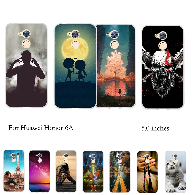 

For Huawei Honor 6A Case Soft TPU Silicone Cover Back Case for Huawei Honor 6A 6 A Coque Funda Cover for Honor 6 A Honor6A Case