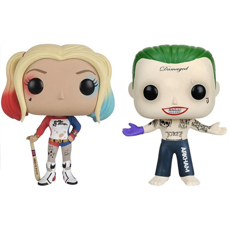 FUNKO POP DC Comics отряд самоубийц & Harley Quinn Joker виниловая экшн фигурка Коллекционная
