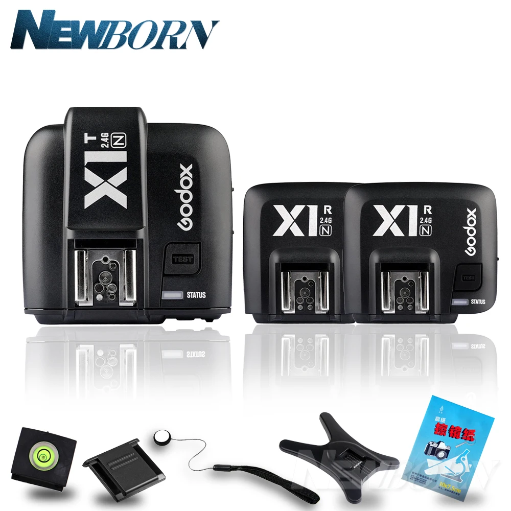 Godox TTL 2 4G беспроводной X1T N передатчик x X1R приемник для Nikon D800 D3X D3 D3200 D5300 D7000 D500 D700 D7100