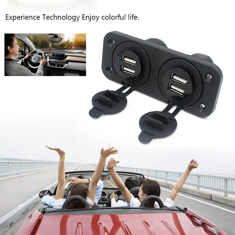CARPRIE 4 USB 12V автомобильное зарядное устройство для автомобиля аксессуар лодки