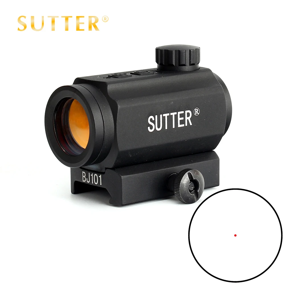 

Low Power Hunting 1X21 Spec Reflex 5 MOA Red Dot Sight Scope Weaver 20mm Mount