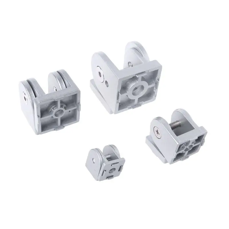 Zinc Alloy Flexible Hinge Pivot Joint Connector For Aluminum Extrusion