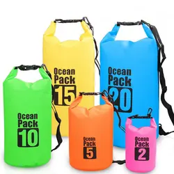 2L Водонепроницаемый сухой мешок Плавание Рафтинг сумка для мобильного телефона сумка каякинга плавание сумка