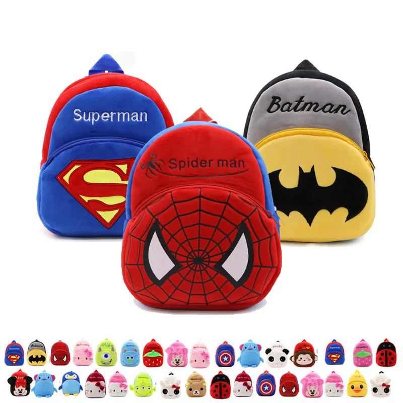 

Cartoon Kids Plush Backpacks Baby Toy Schoolbag Student Kindergarten Backpack Cute Children School Bags For Girls Boys mochila