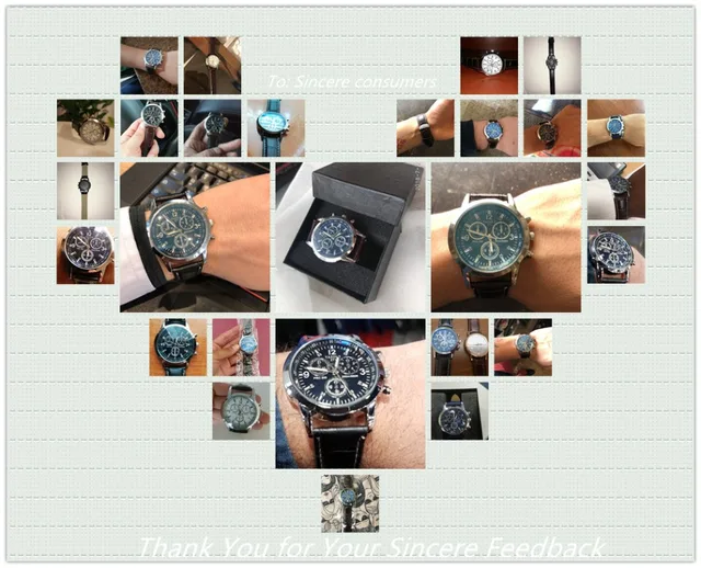 Fashion Faux Leather Mens Analog Quarts Watches Blue Ray Men Wrist Watch 2018 Mens Watches Top Brand Luxury Casual Watch Clock -