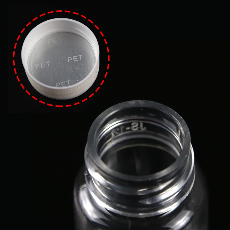 15 мл 20 м l30ml высокая прозрачная ПЭТ пластиковая бутылка герметичная жидкая