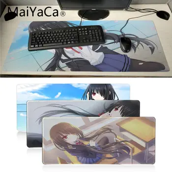 

MaiYaCa Nightmare Tokisaki Kurumi date alive school Office Mice Game Soft Mouse Pad Speed/Control Version Large Gaming Mouse Pad