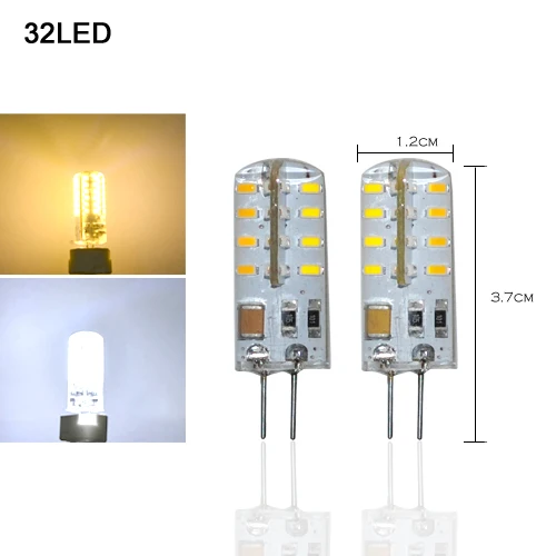 Светодиодная лампа G4 3014SMD 220 В переменного тока 3 Вт 9 Вт|foco luz|luz ledg4 lamp |