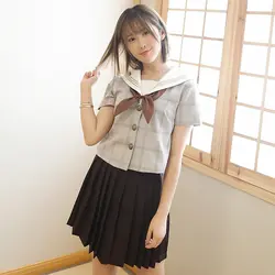 UPHYD Сейлор Мун косплэй японская школьная форма обувь для девочек школьная форма для японской средней школы элегантный дизайн короткий