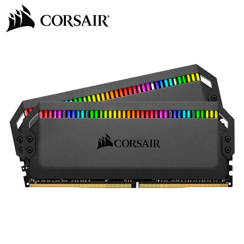 Corsair Dominator Platinum воздушный поток RGB светодиодный память оперативная Память DDR4 2*8 ГБ D ram 3000 МГц 3200 МГц 3600 МГц для рабочего стола