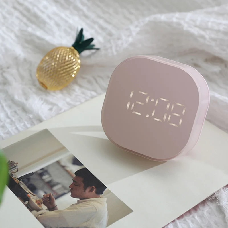 

Timed Countdown Alarm Clock Electronic Alarm Clock With Magnetic Dual Temperature Display With Usb Cable
