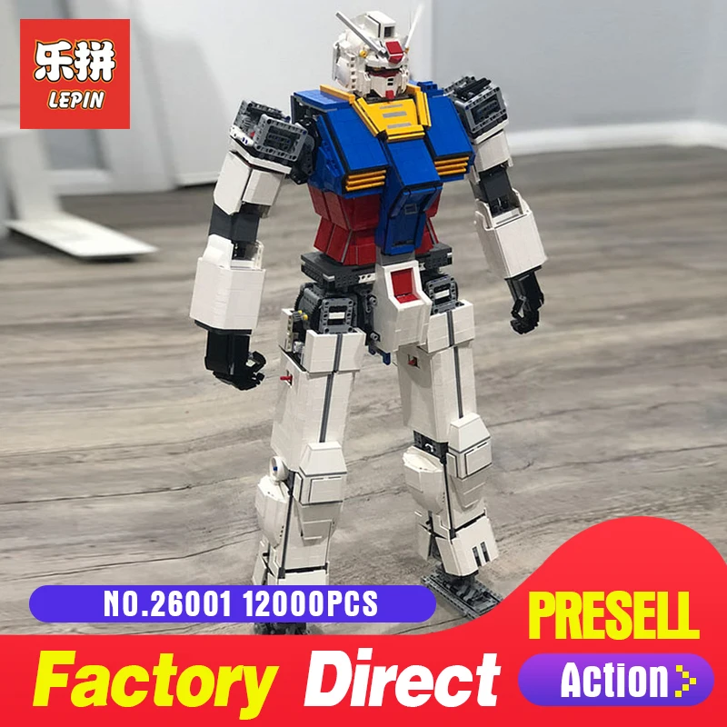 

Lepin 26001 Moc Anime Series Fictional Manned Robot Mobile Suit Building Blocks Bricks Toys Assembled DIY Funny Educational Gift