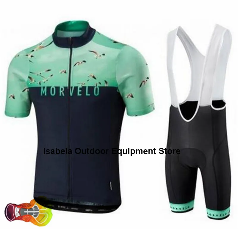 Pro Team Morvelo 16D гелевая прокладка набор для велоспорта комплект из Джерси для езды на велосипеде велосипедный костюм, трико Ropa Ciclismo комплект MTB спортивная одежда - Цвет: as picture