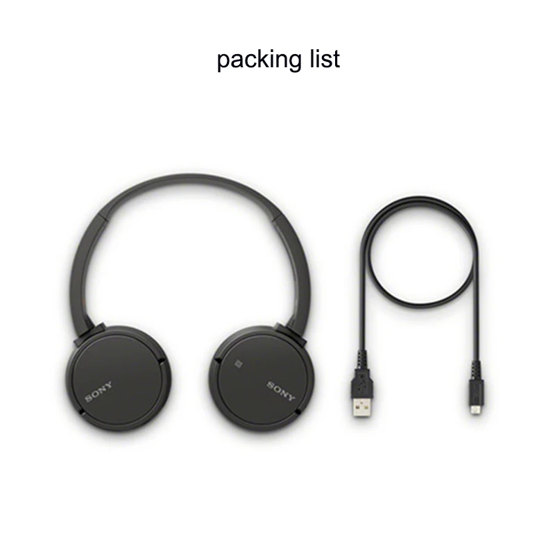 Беспроводная гарнитура Sony WH CH500/Bluetooth наушники с регулятором громкости стерео бас