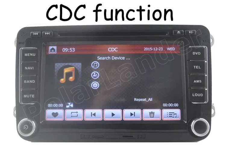 2 din 7 дюймов Автомобиля Dvd-плеер 3 Г GPS WI-FI Стерео Видео Мультимедиа Для VW/Volkswagen/Passat/POLO/GOLF/Skoda/Seat/Leon RDS радио