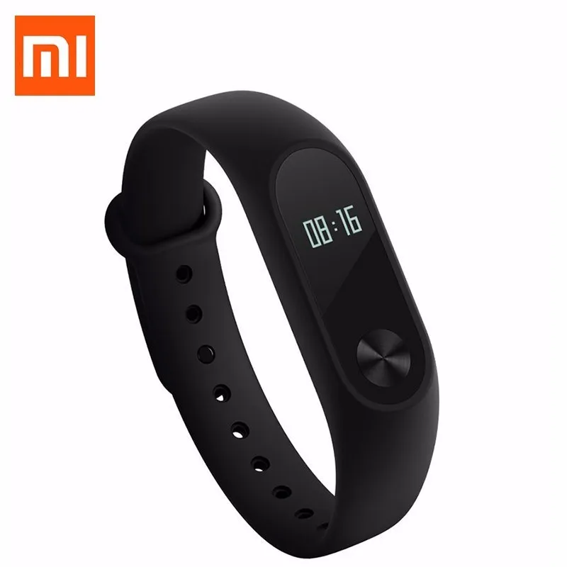 Free Shipping Xiao mi Mi Band 2 Support Heart Rate Monitor Bluetooth 4 0 Built in