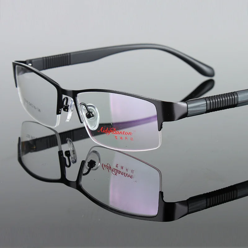 2016 NEW Slim Style Man Optical Glasses Frame Half Eyeglasses Frames Men