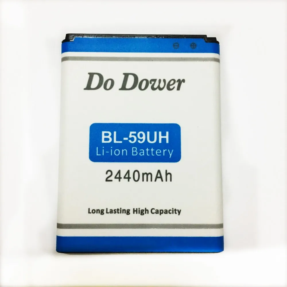 2440MAH BL-59UH Замена G2 мини батарея для LG G2mini D620 D410 BL59UH 59UH | Мобильные телефоны и