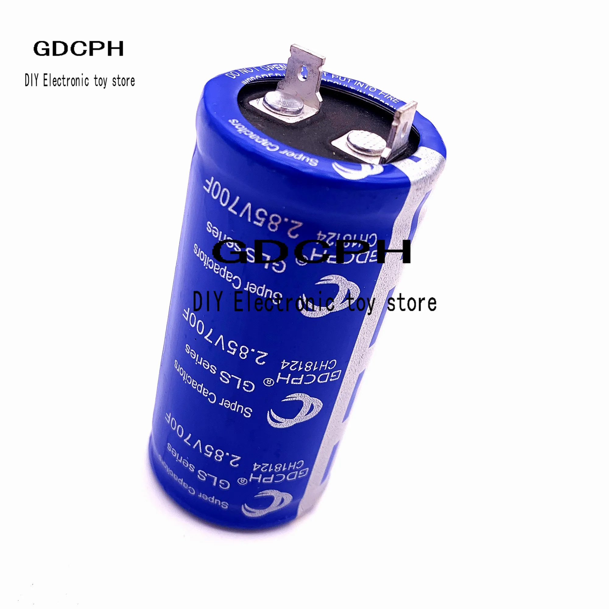 

1pcs 2.85V700F super capacitor new energy capacitor exceeding 2.7v500f can be used as car rectifier
