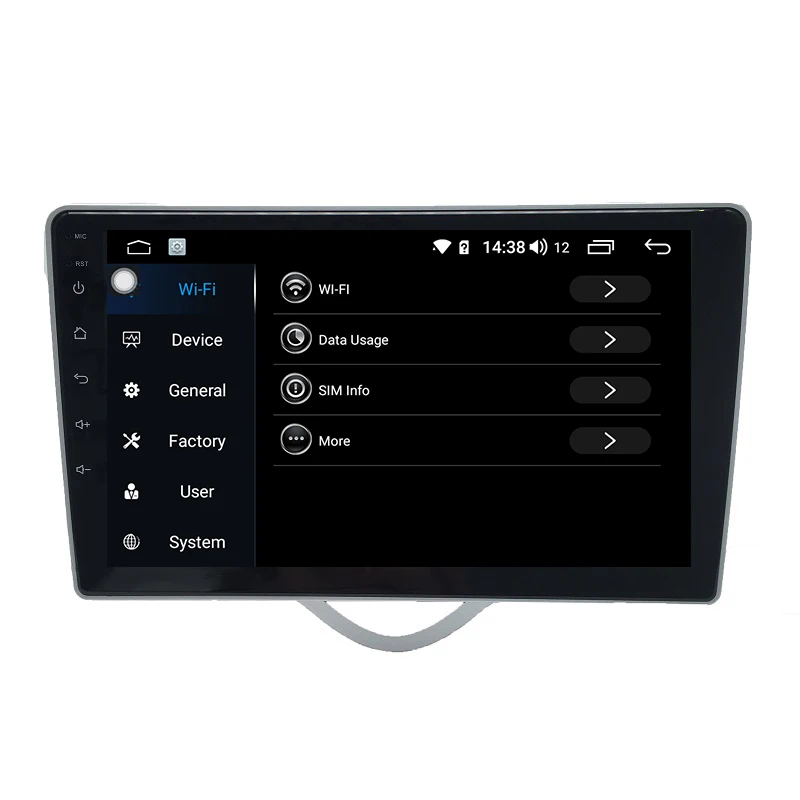 Excellent J2/J3 Turin Android 9.0 8-core 4+64G gps satellite navigator multimedia radio android 1 din for JAC J2/J3/J3 Turin 4