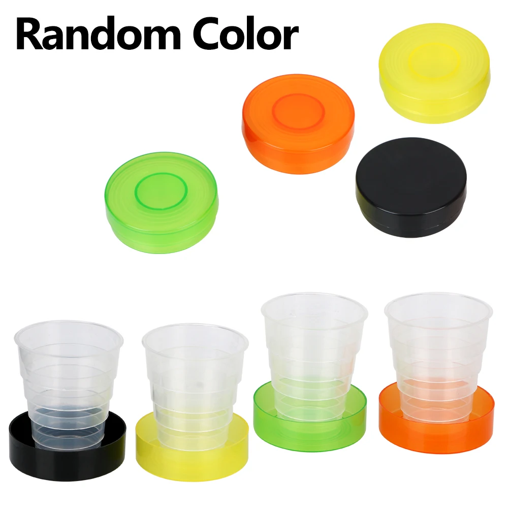 

NICEYARD Portable Plastic Folding Cup Water Drinking Tea Cup Retractable Telescopic Collapsible Cups For Outdoor Sport Travel