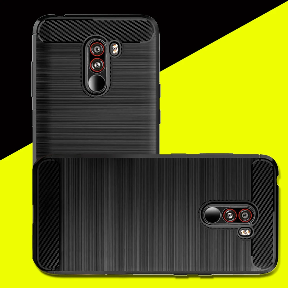 Xiaomi Pocophone F1 чехол глобальный оригинальный POCOPONE POCO задняя крышка силиконовый