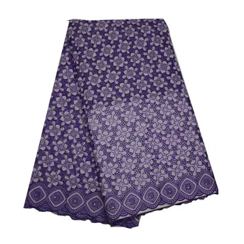 

Newly China 100% Cotton Heavy Swiss Voile Lace Fabric For Ladies Dresses