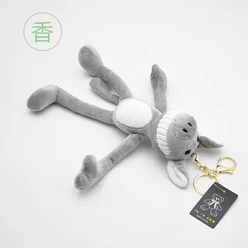 

1pcs Boutique 18cm A New Type of Pikachu Second Generation Plush Toy Fastener Plush Keychains toys Girls Bag Car buckle