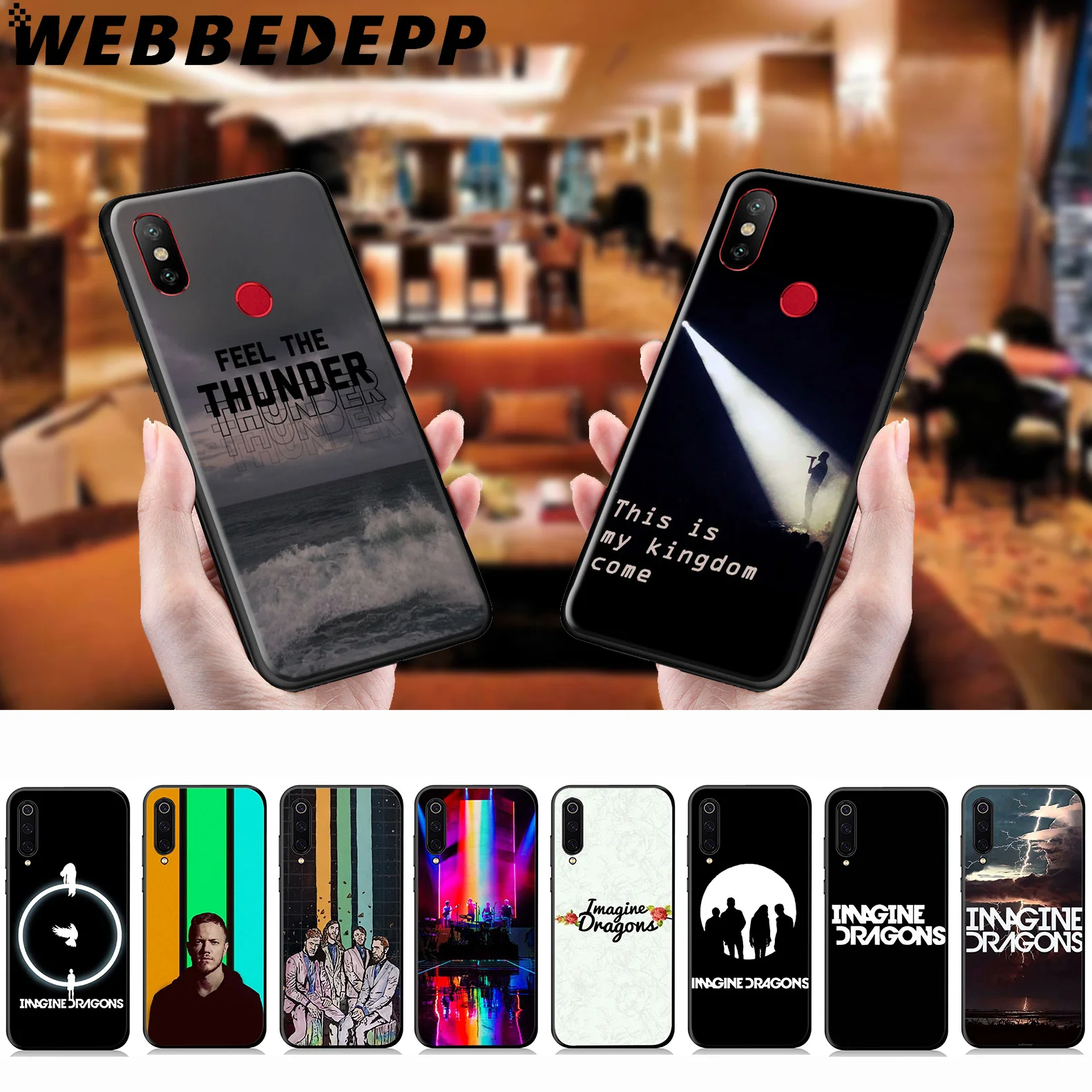 WEBBEDEPP Imagine Dragons Band Soft Case for Xiaomi Mi 9T 9 8 SE 6 A1 A2 A3 Lite MiA1 MiA2 MiA3 F1 MAX 3 Mi8 CC9E CC9 |