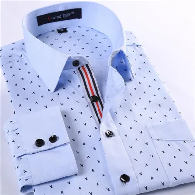 Slim fit men shirt Mens floral shirts 