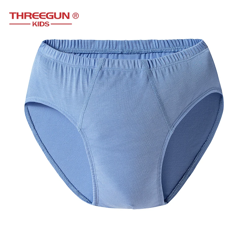 

THREEGUN 2Pcs/lot Boys Underwear Soft Breathable Kids Boxer For 3-14Years Children Shorts Panties Briefs Underpants Underware