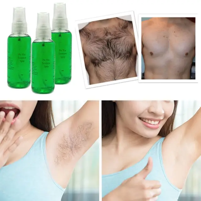 Pre After Wax Treatment Spray Liquid Hair Removal Remover Waxing
